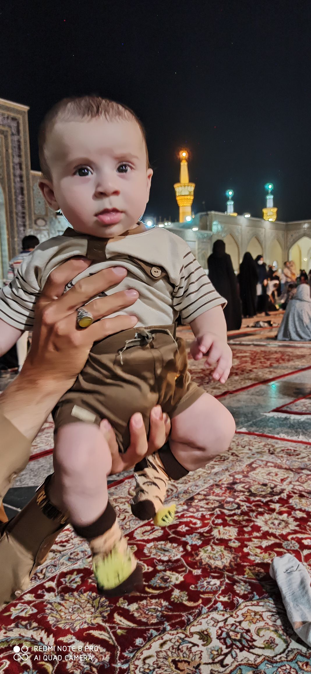 سه ماهگی نوزاد یزدان شبرنگی