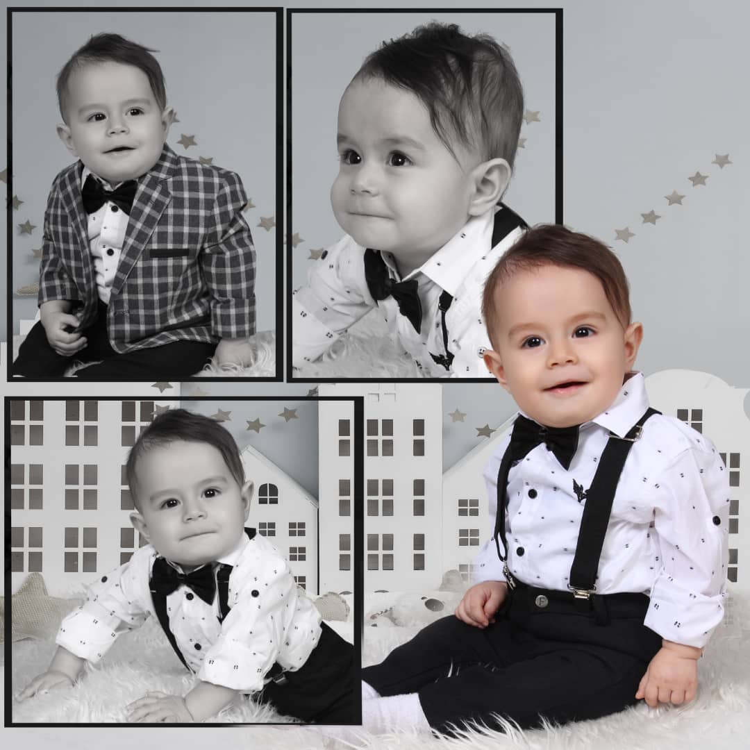 دوازده ماهگی نوزاد aihan ali hoseein zade