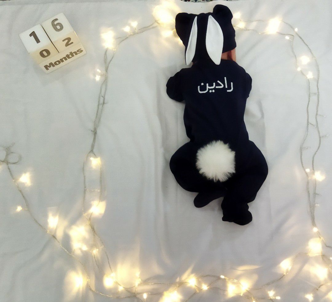 دو ماهگی نوزاد رادین حسین آبادی