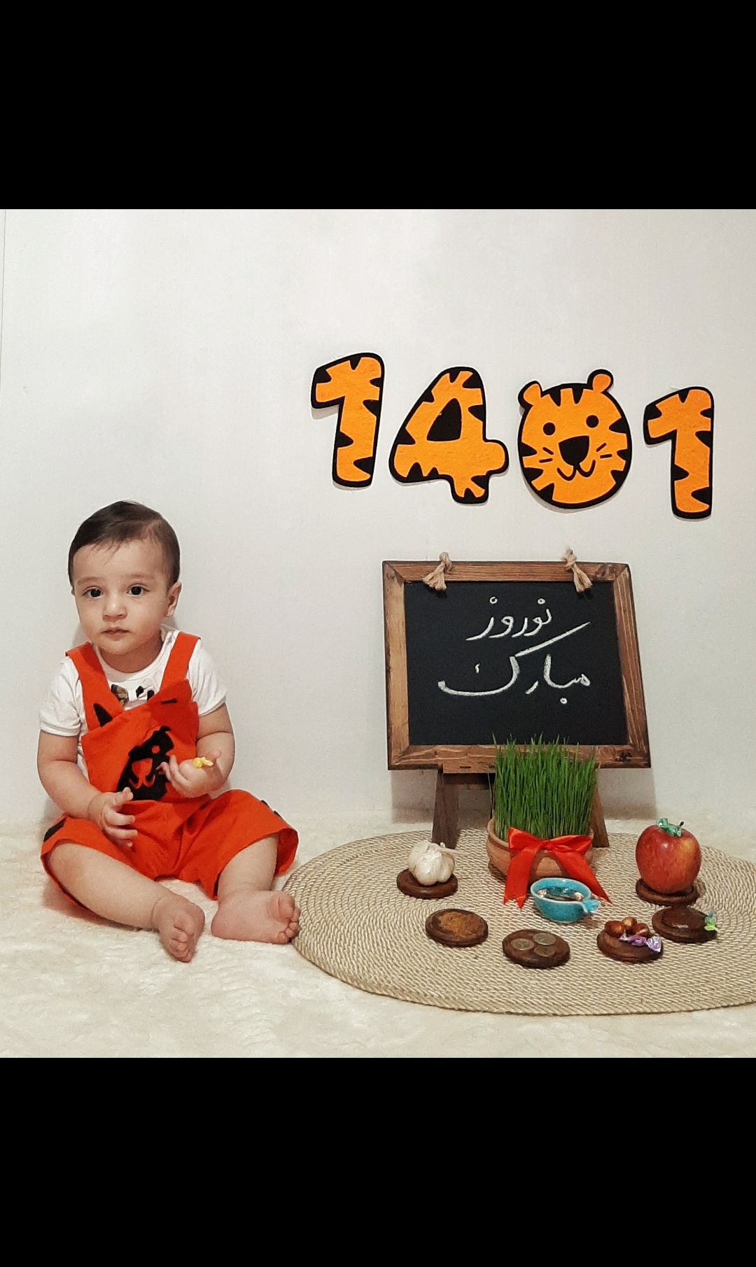 نه ماهگی نوزاد کیان قدیانی