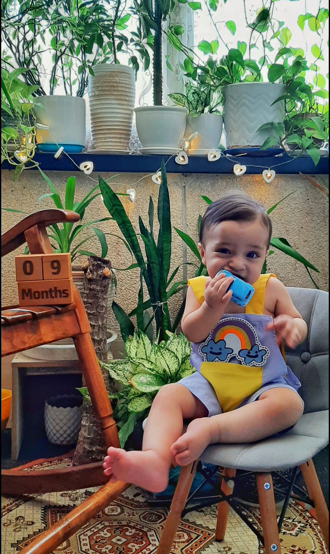 نه ماهگی نوزاد کیان قدیانی