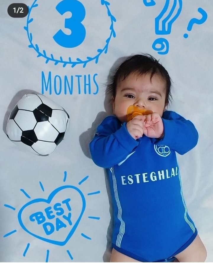 سه ماهگی نوزاد آیهان غفارزاده