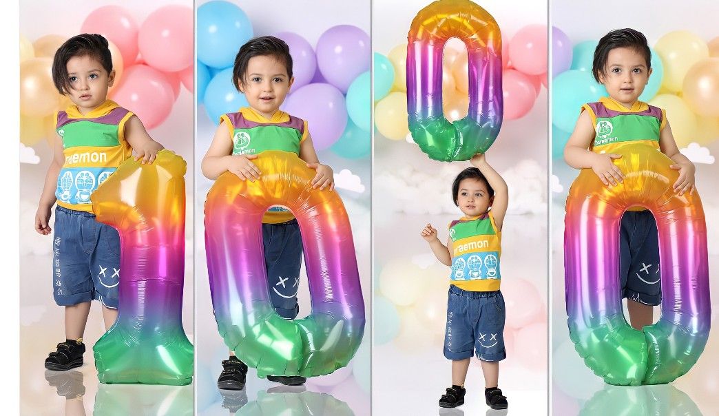 تم عکس تابستانی کودک ماهان