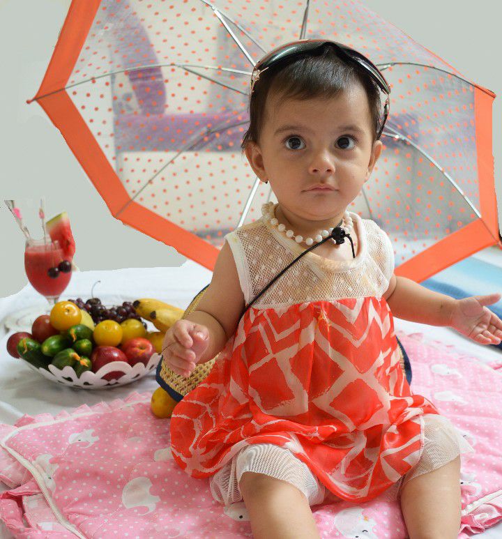 تم عکس تابستانی کودک آرمیتا رشیدی