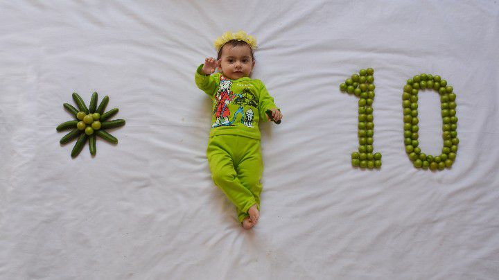 تم عکس بهاری کودک آرمیتا رشیدی