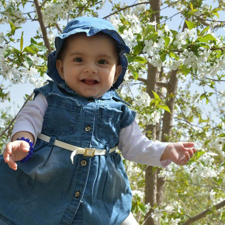 هشت ماهگی نوزاد آرمیتا رشیدی