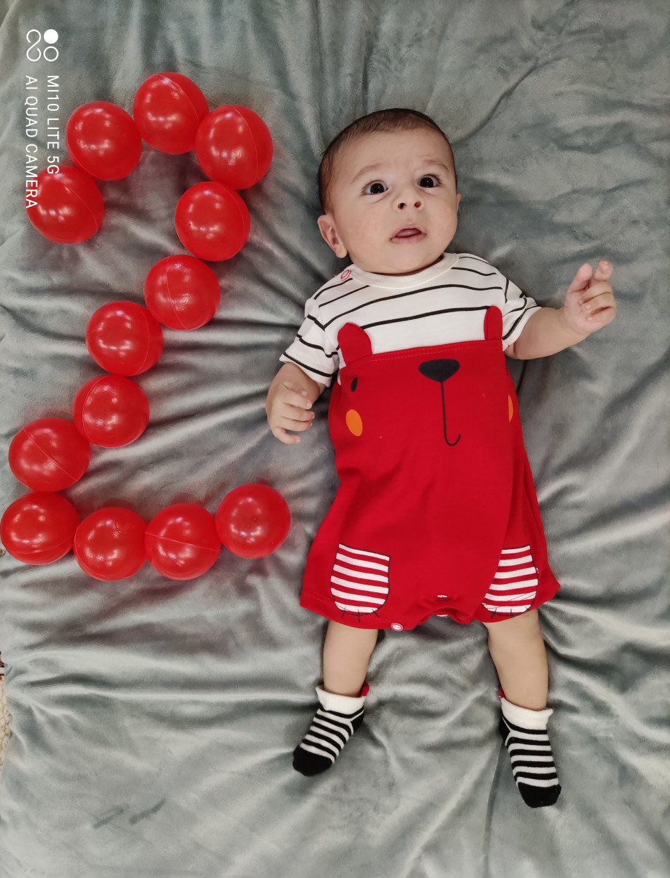 اولین خنده نوزاد محمدآراد کلانتری