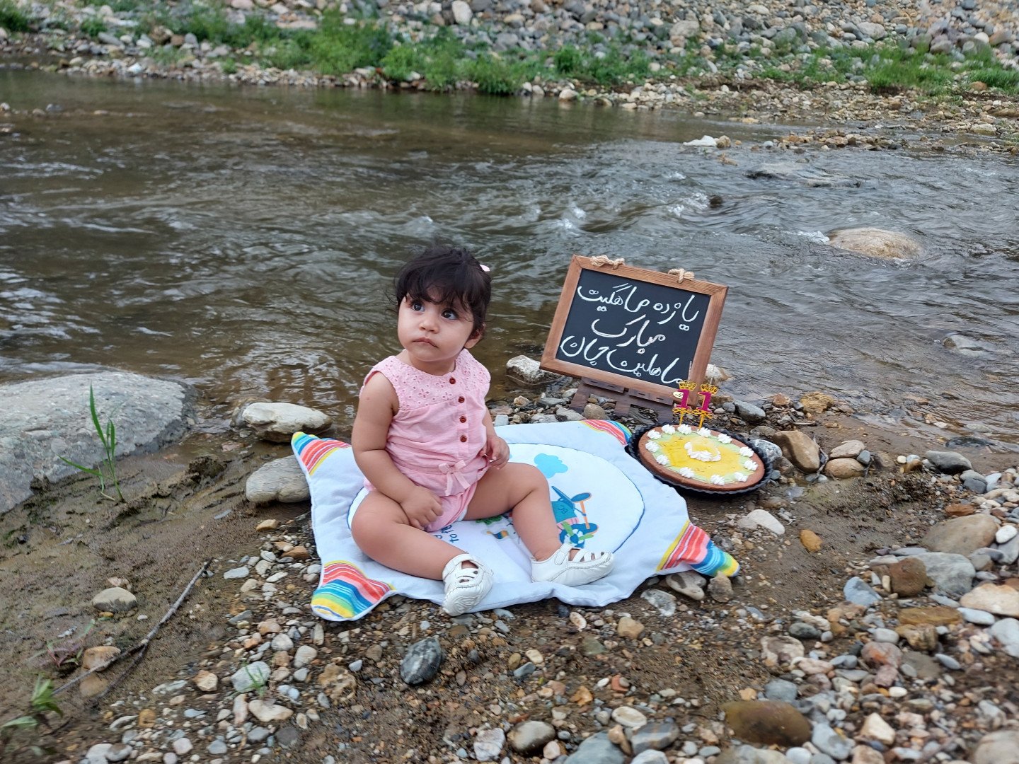 تم عکس تابستانی کودک ماهلین فیض اللهیان