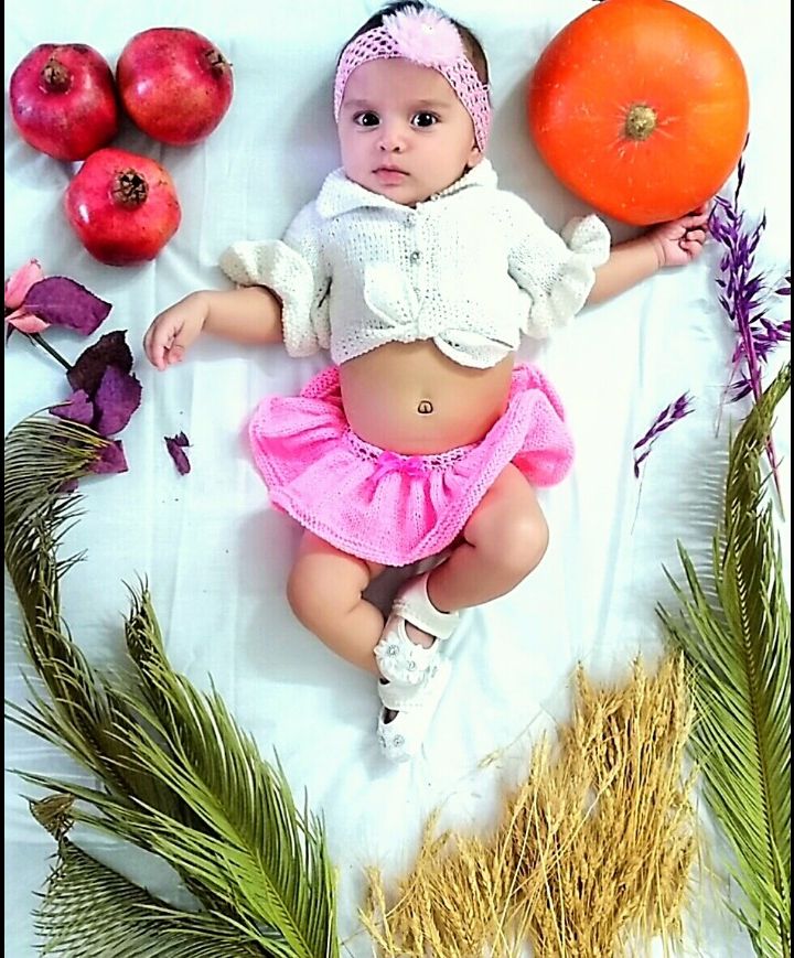 تم-عکس-تابستانی-کودک-ایده-ماهگرد-کودک آریانا بیابانی