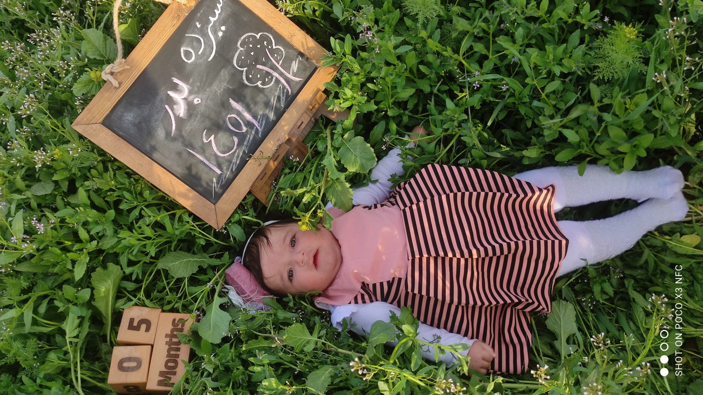 عکس نوزاد دختر طهوراشادانلو