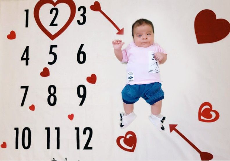 دو ماهگی نوزاد امیرحافظ یزدی