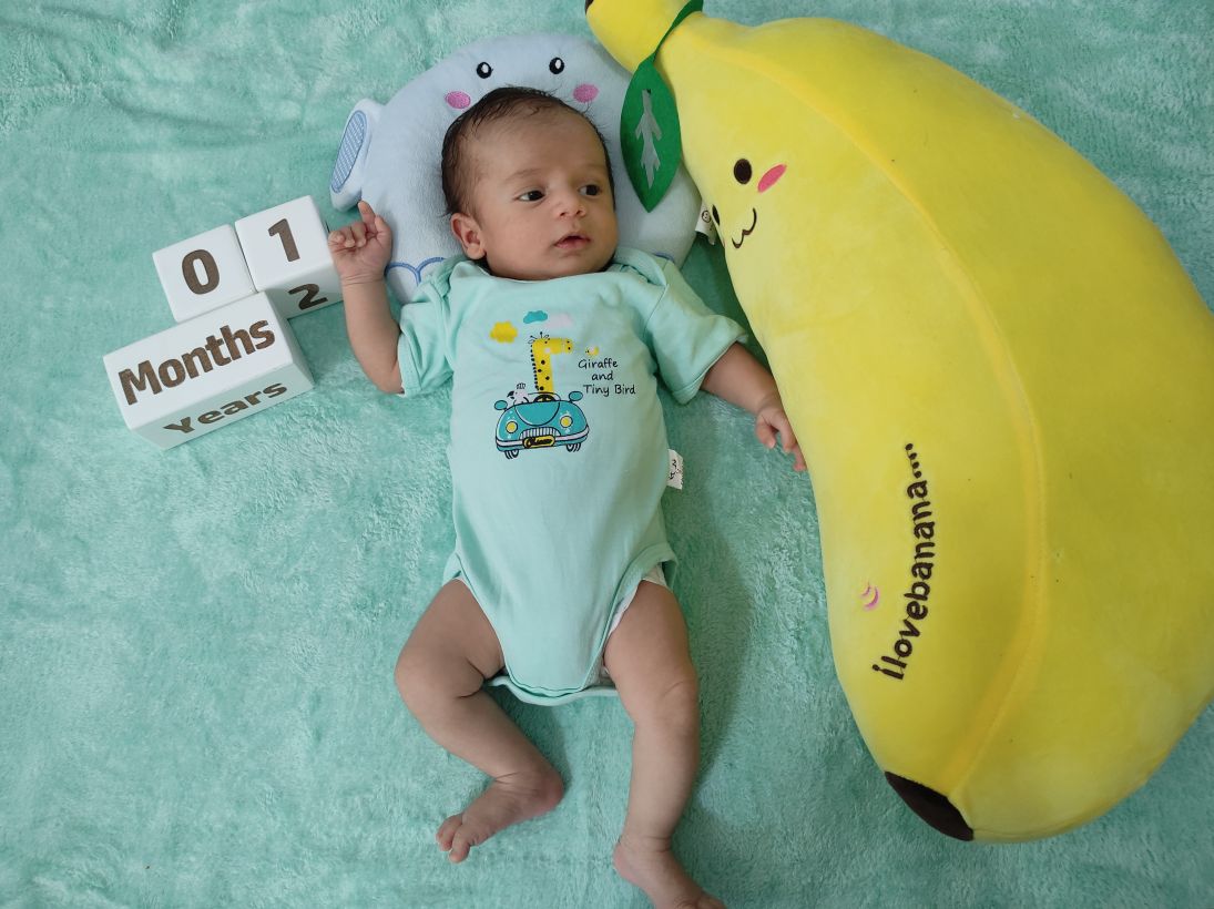 یک ماهگی نوزاد امیرمحمد