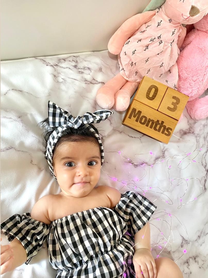 سه ماهگی نوزاد شانا