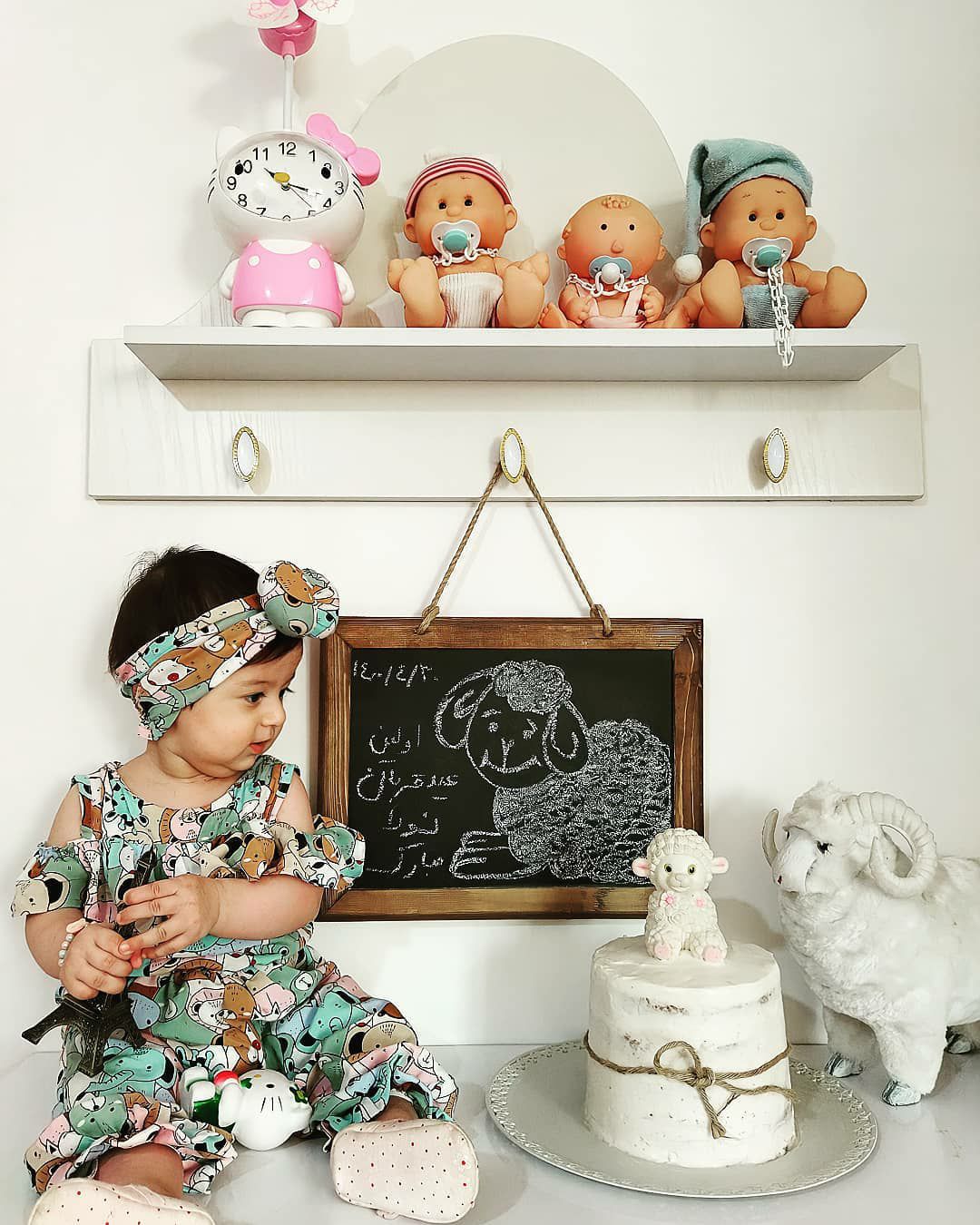 نه ماهگی نوزاد نورا