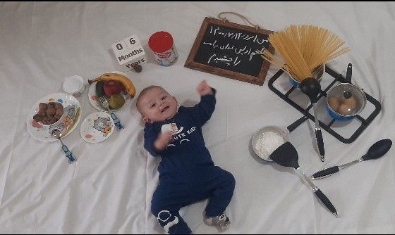 شش ماهگی نوزاد مهرسام گروسی