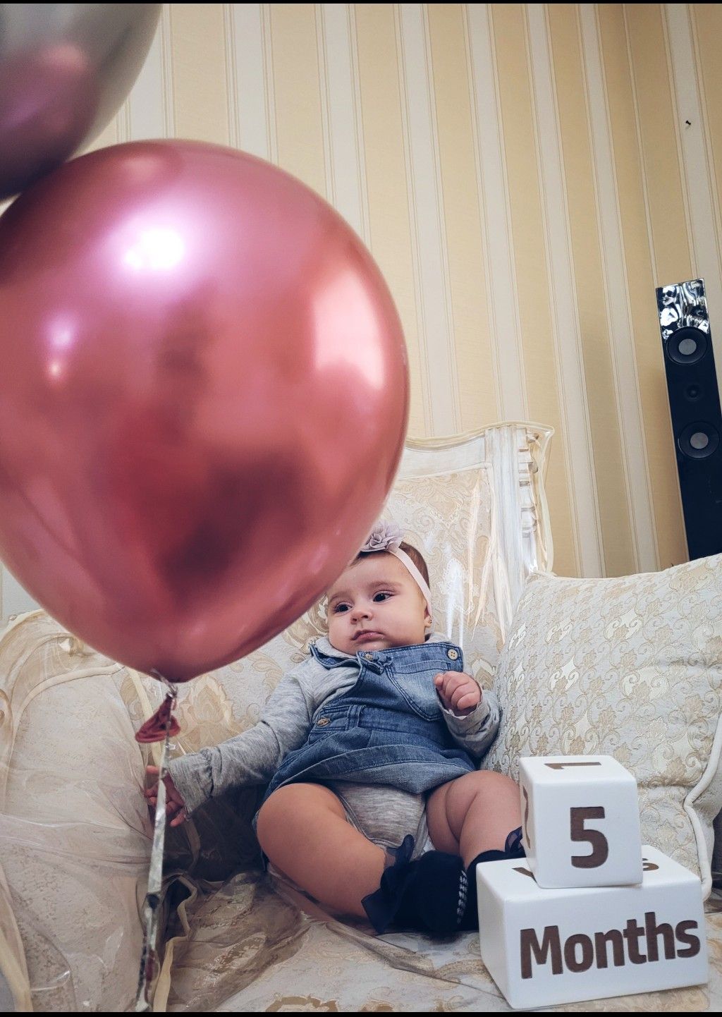 پنج ماهگی نوزاد سوین عباس زاده