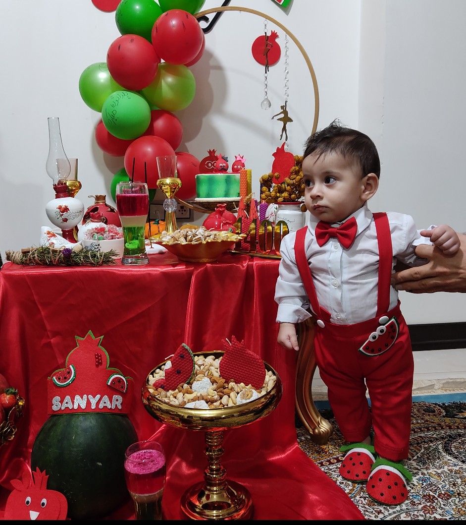 هفت ماهگی نوزاد سانیار