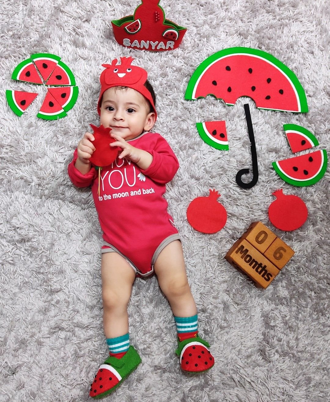 هفت ماهگی نوزاد سانیار