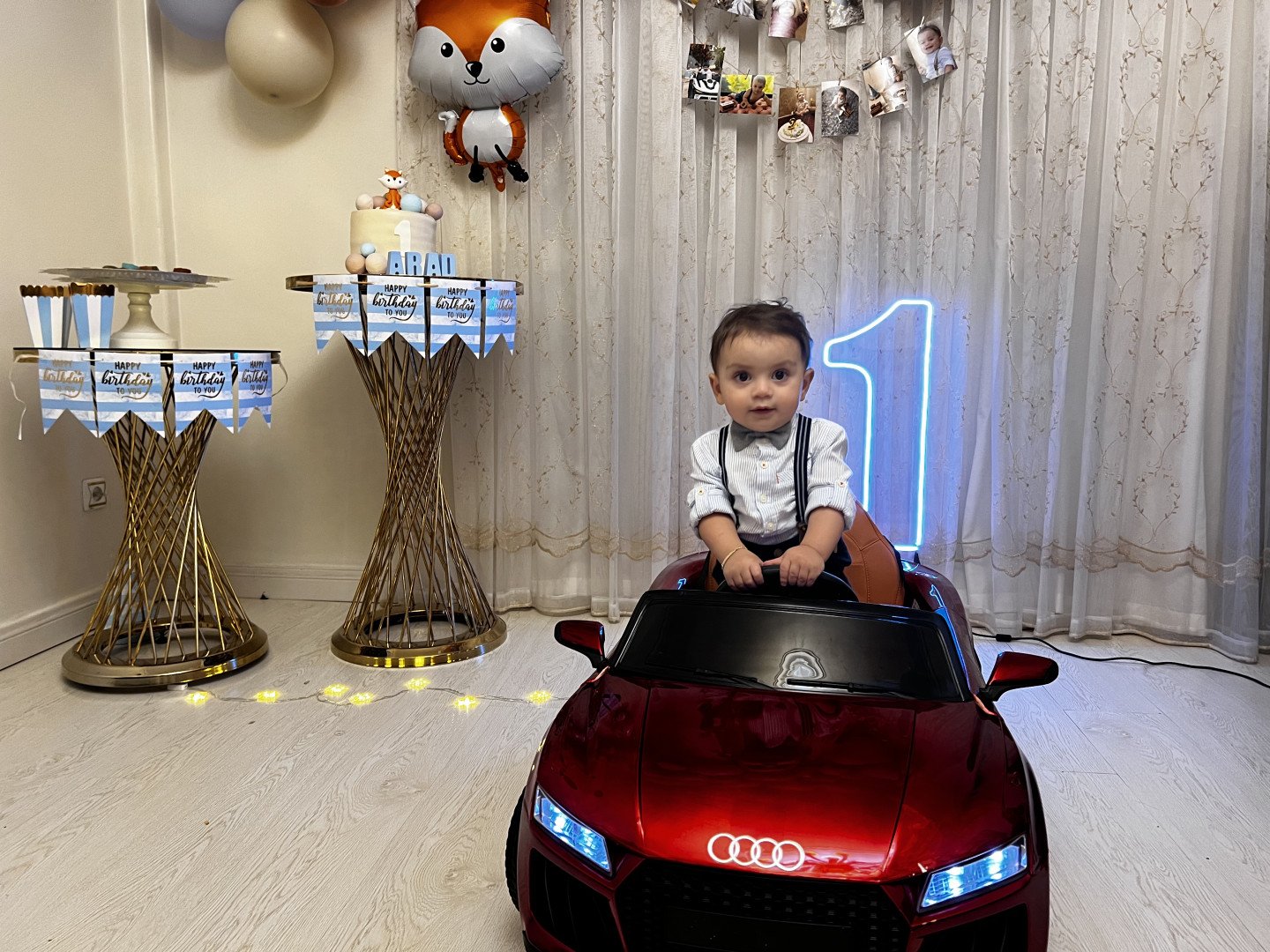 دوازده ماهگی نوزاد آراد ولی نژاد