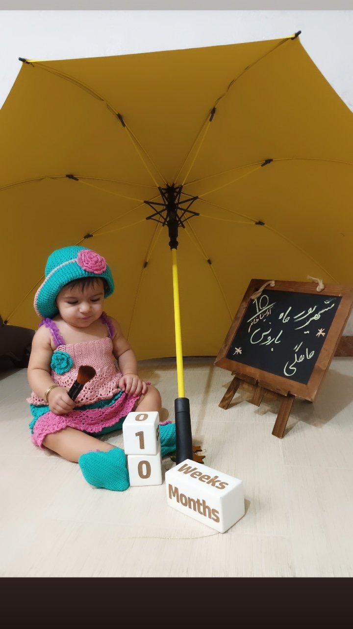 تم عکس تابستانی کودک سیده آوینا کریمی