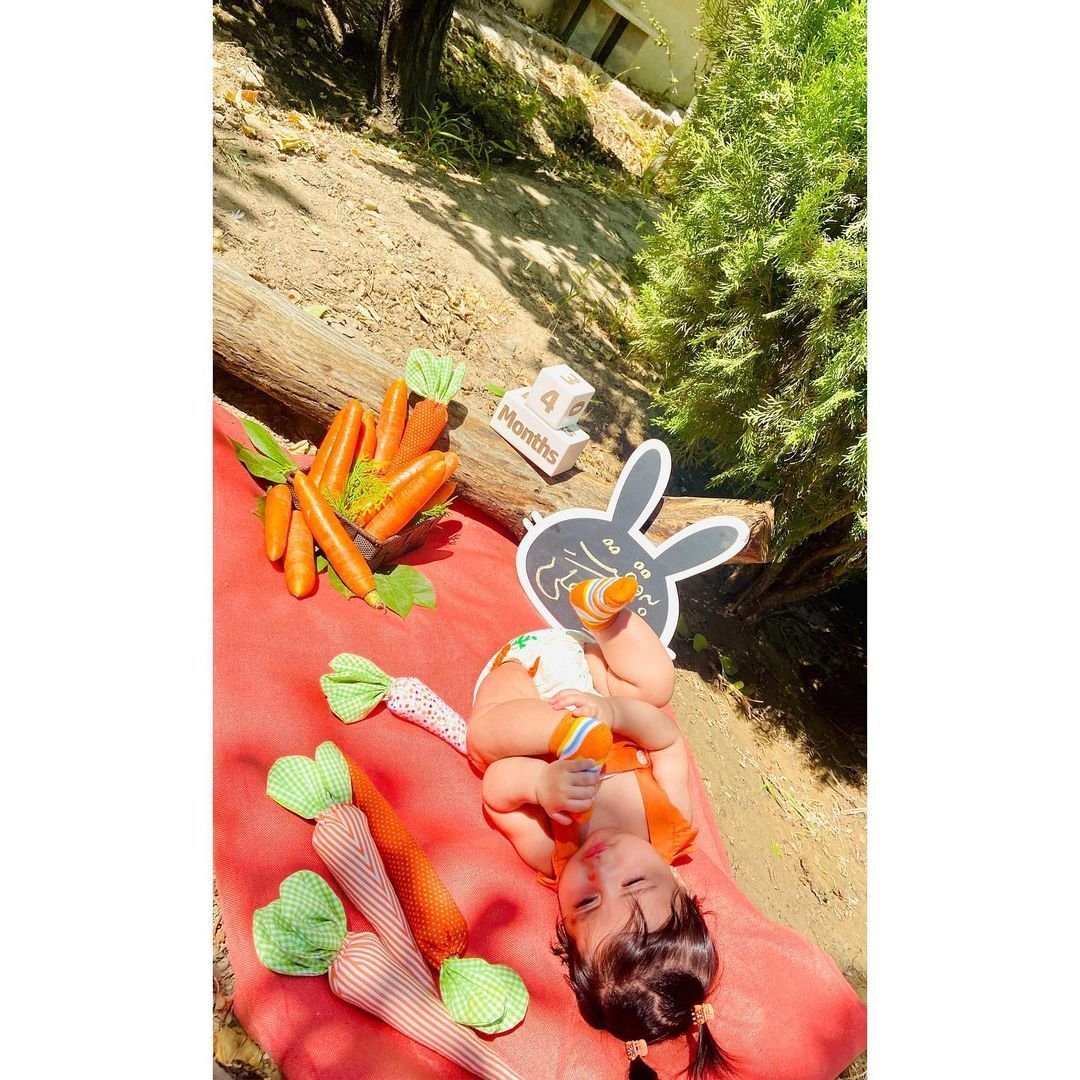 تم عکس بهاری کودک ایوا