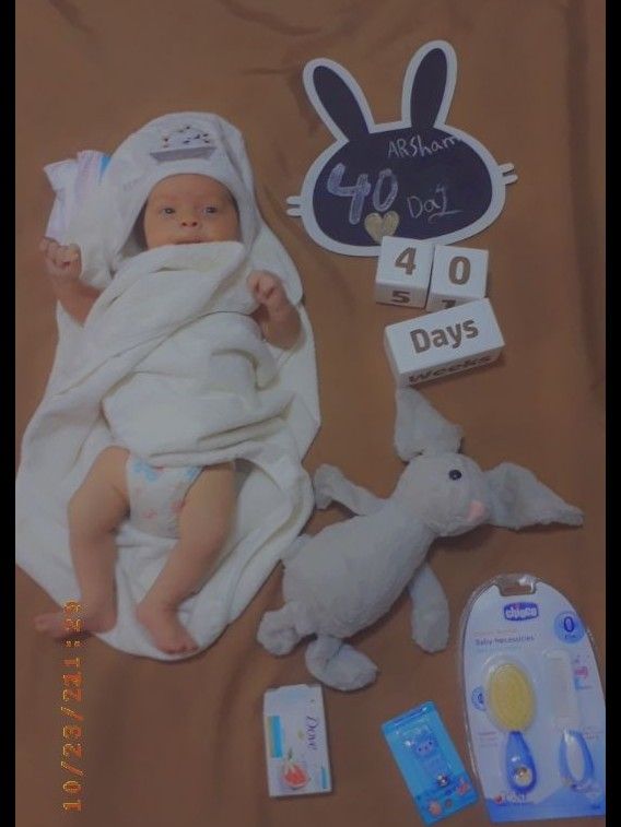 چهل روزگی آرشام قادری