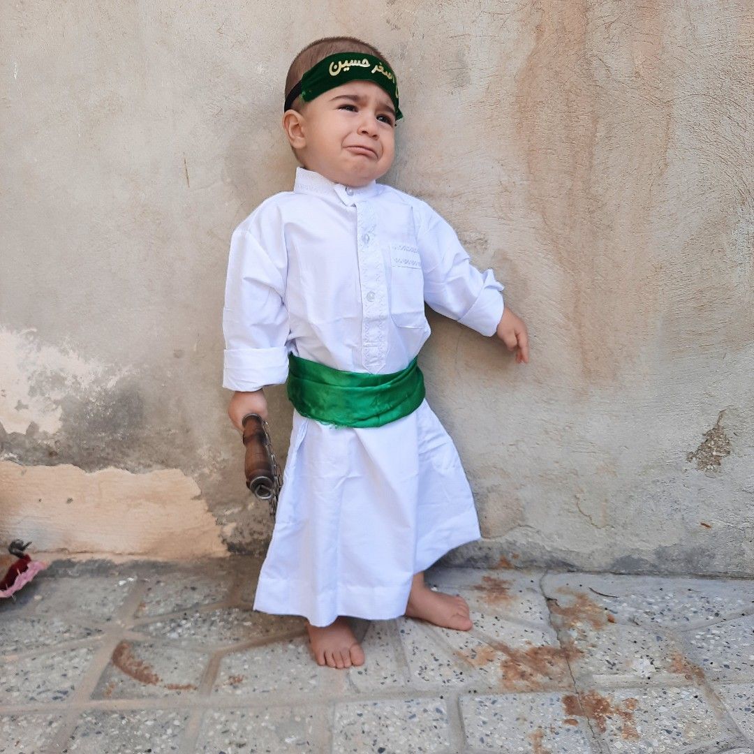 عکس محرم کودک امیرعلی گودرزی