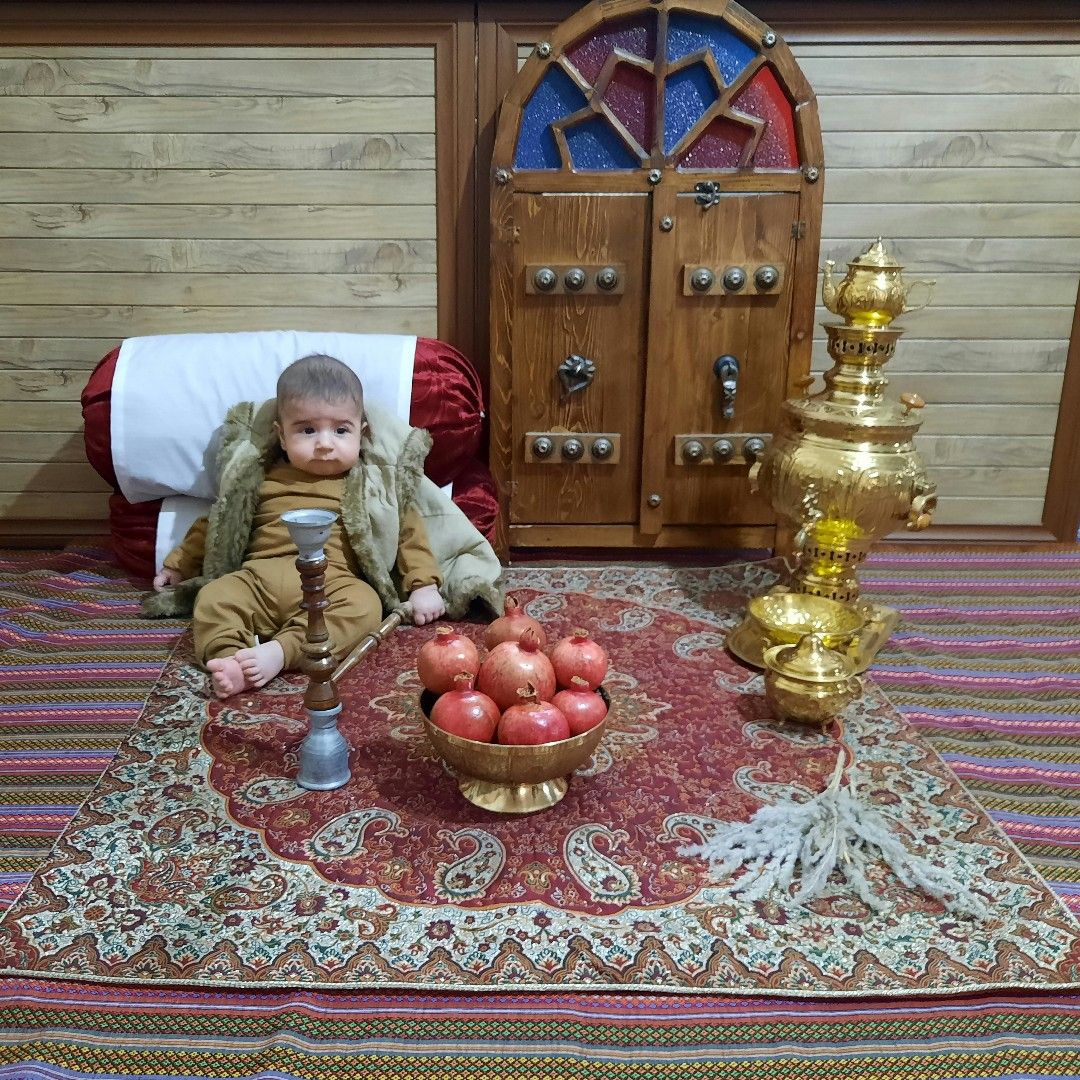 شب یلدا کودک امیرعلی گودرزی