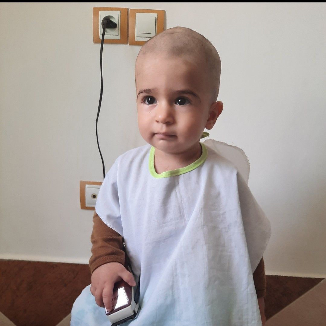 اصلاح موی نوزاد امیرعلی گودرزی