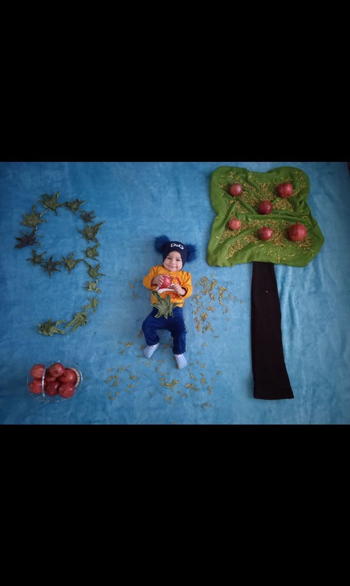 نه ماهگی نوزاد محمدپارسا کریمی فرد