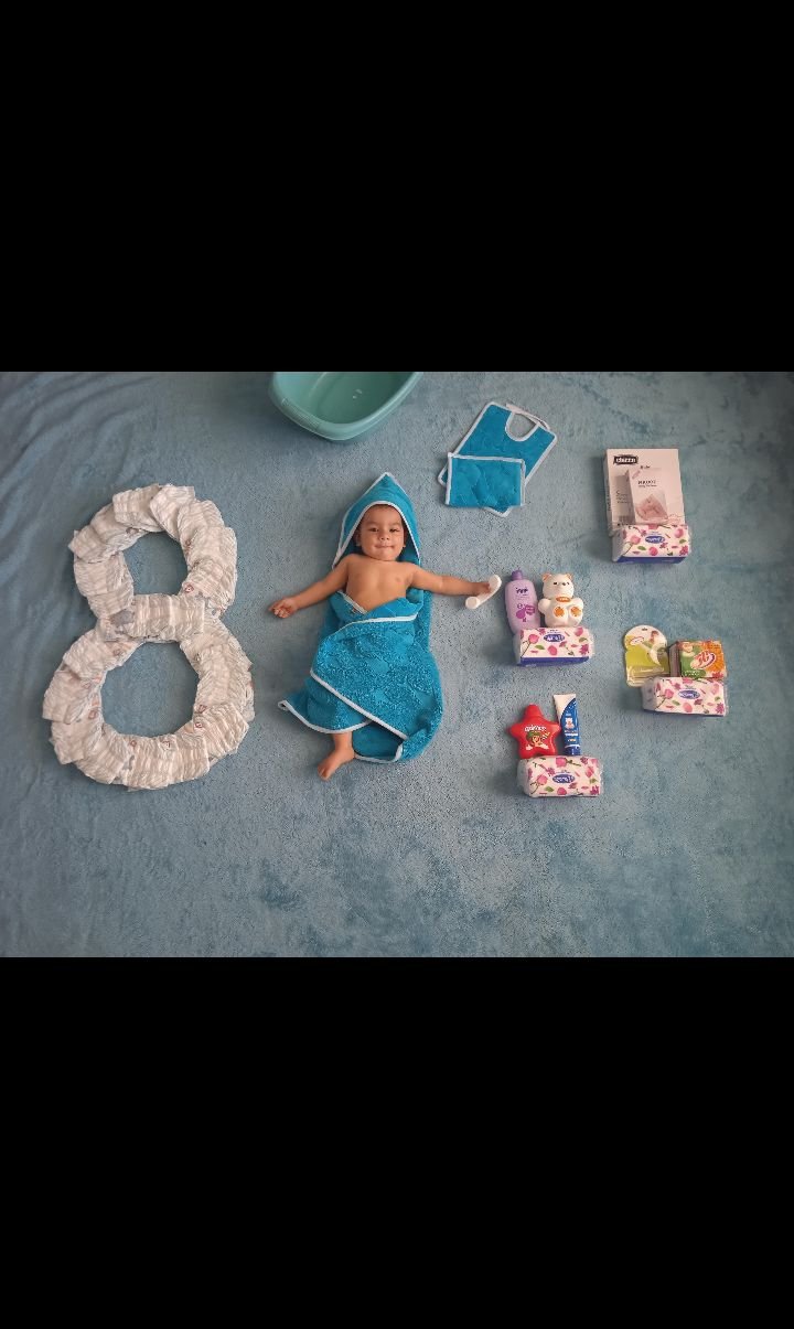 هشت ماهگی نوزاد محمدپارسا کریمی فرد