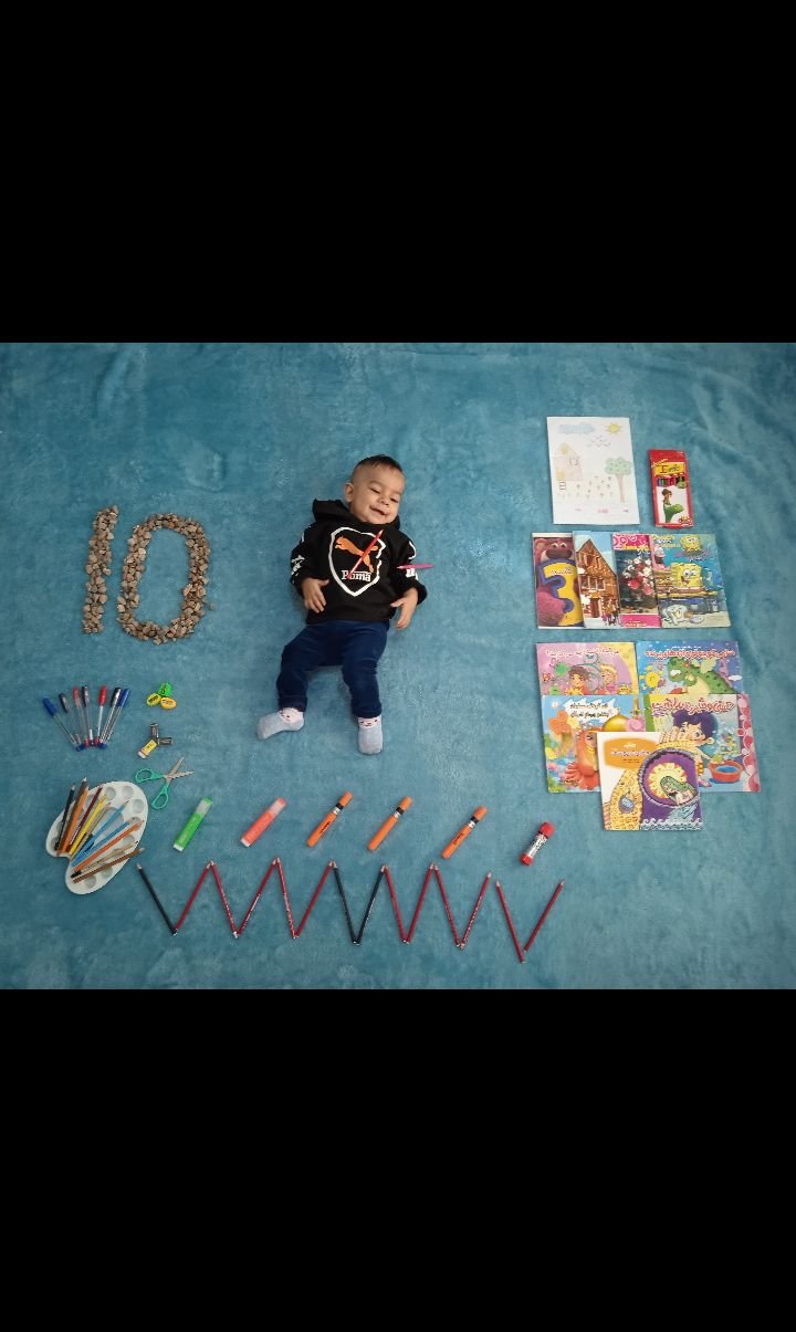 ده ماهگی نوزاد محمدپارسا کریمی فرد