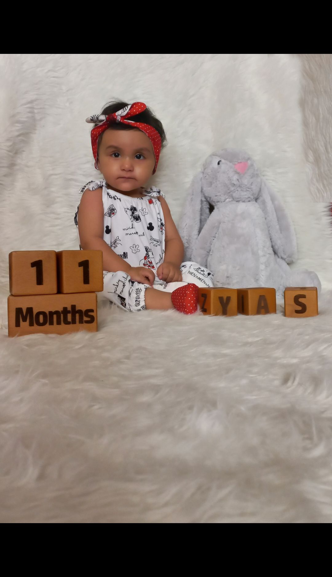 یازده ماهگی نوزاد یاس رازقی