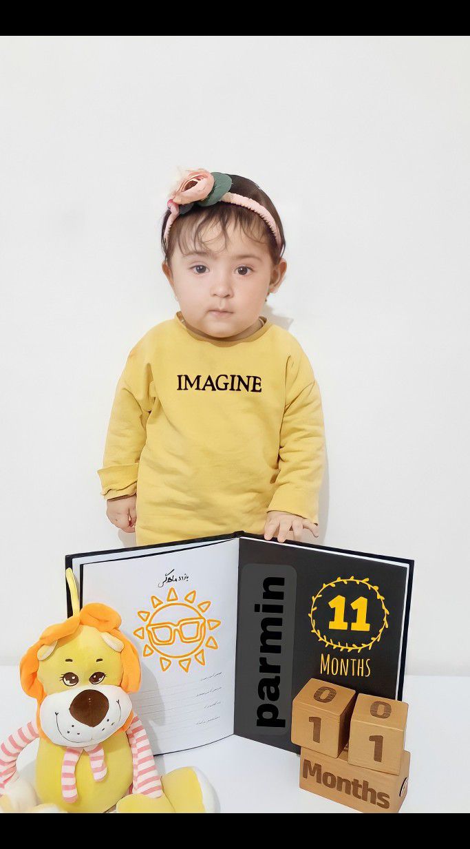 یازده ماهگی نوزاد پارمین طوفانی