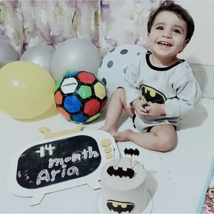 چهارده ماهگی_کودک آریا جون