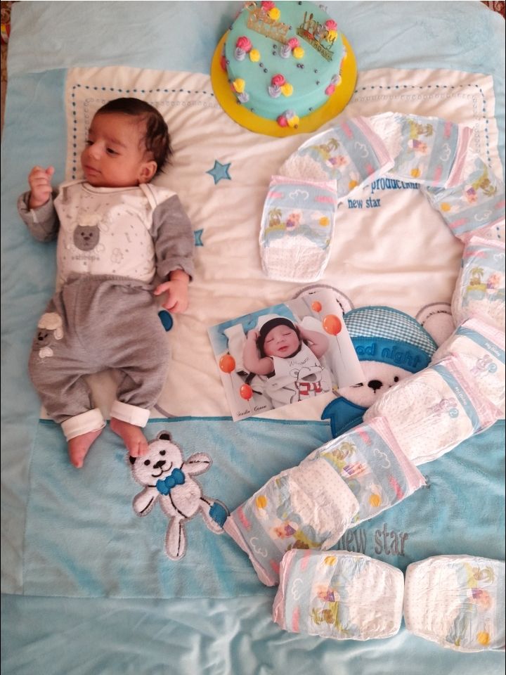 دو ماهگی نوزاد آریا جون