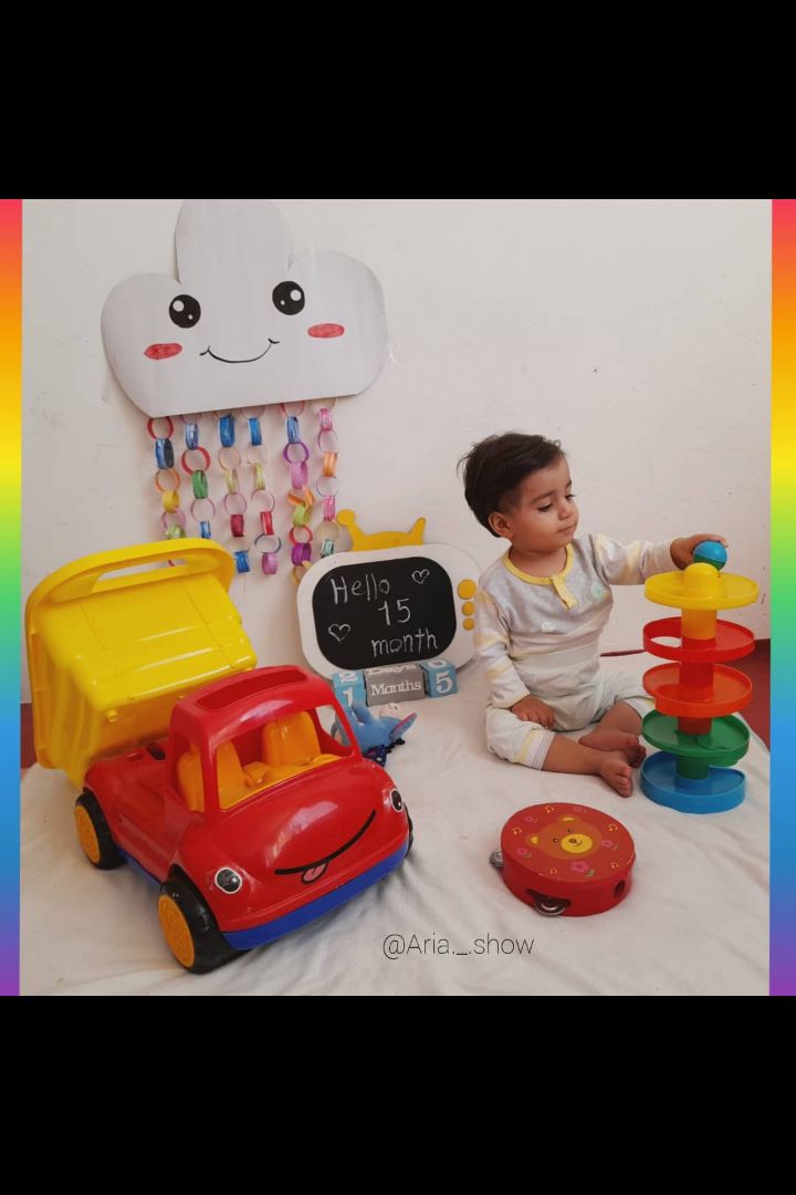 پانزده ماهگی کودک آریا جون