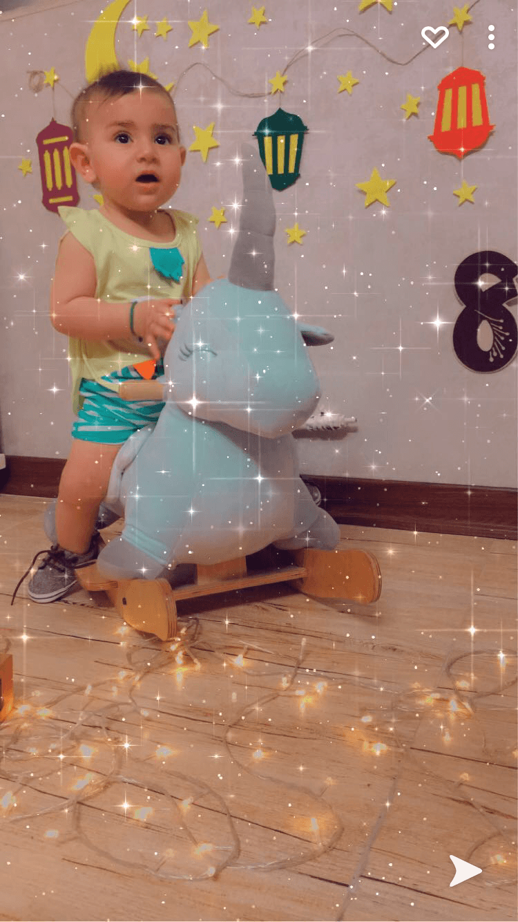 هشت ماهگی نوزاد محمد حسام قنبري