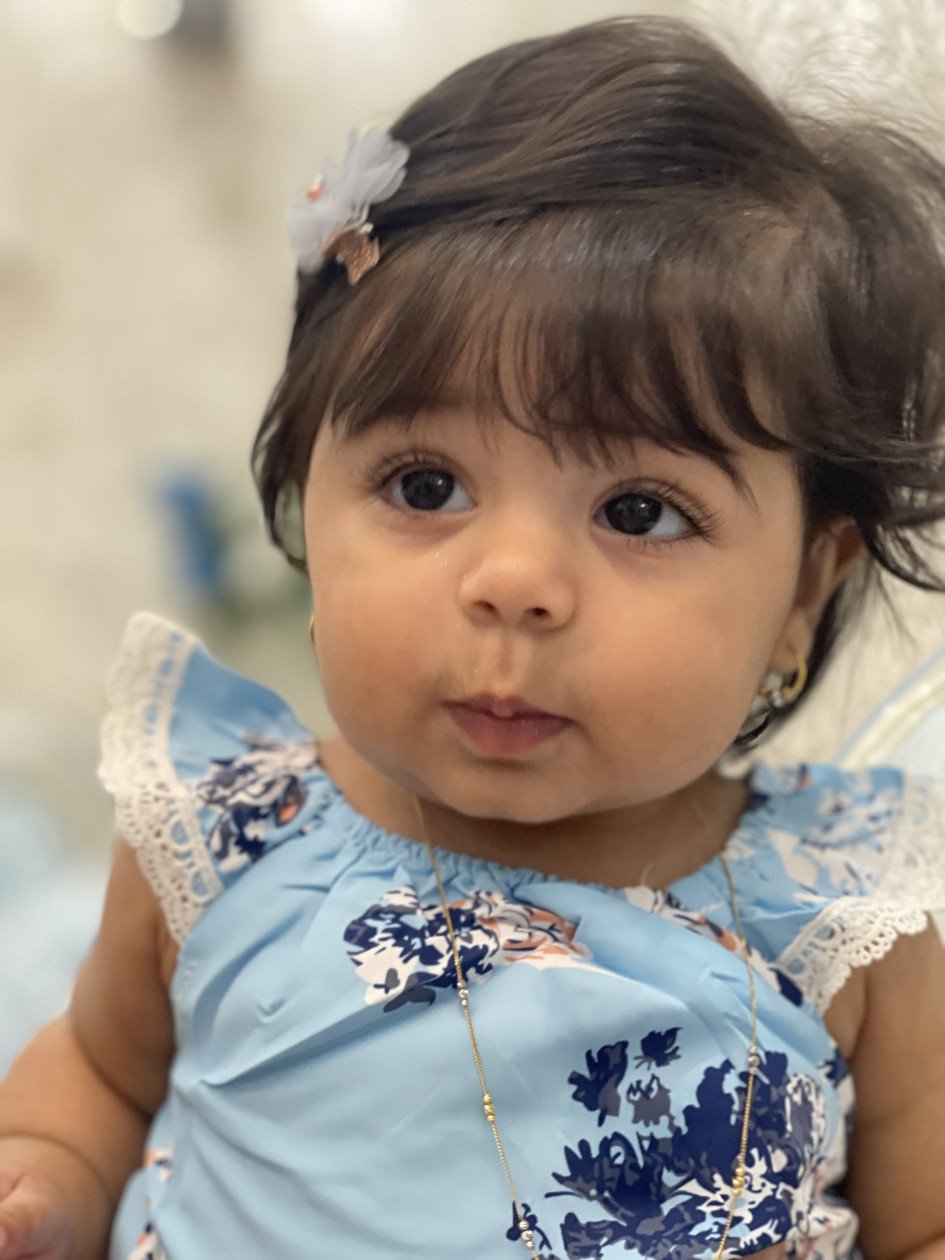 پنج ماهگی نوزاد بهار جلالی