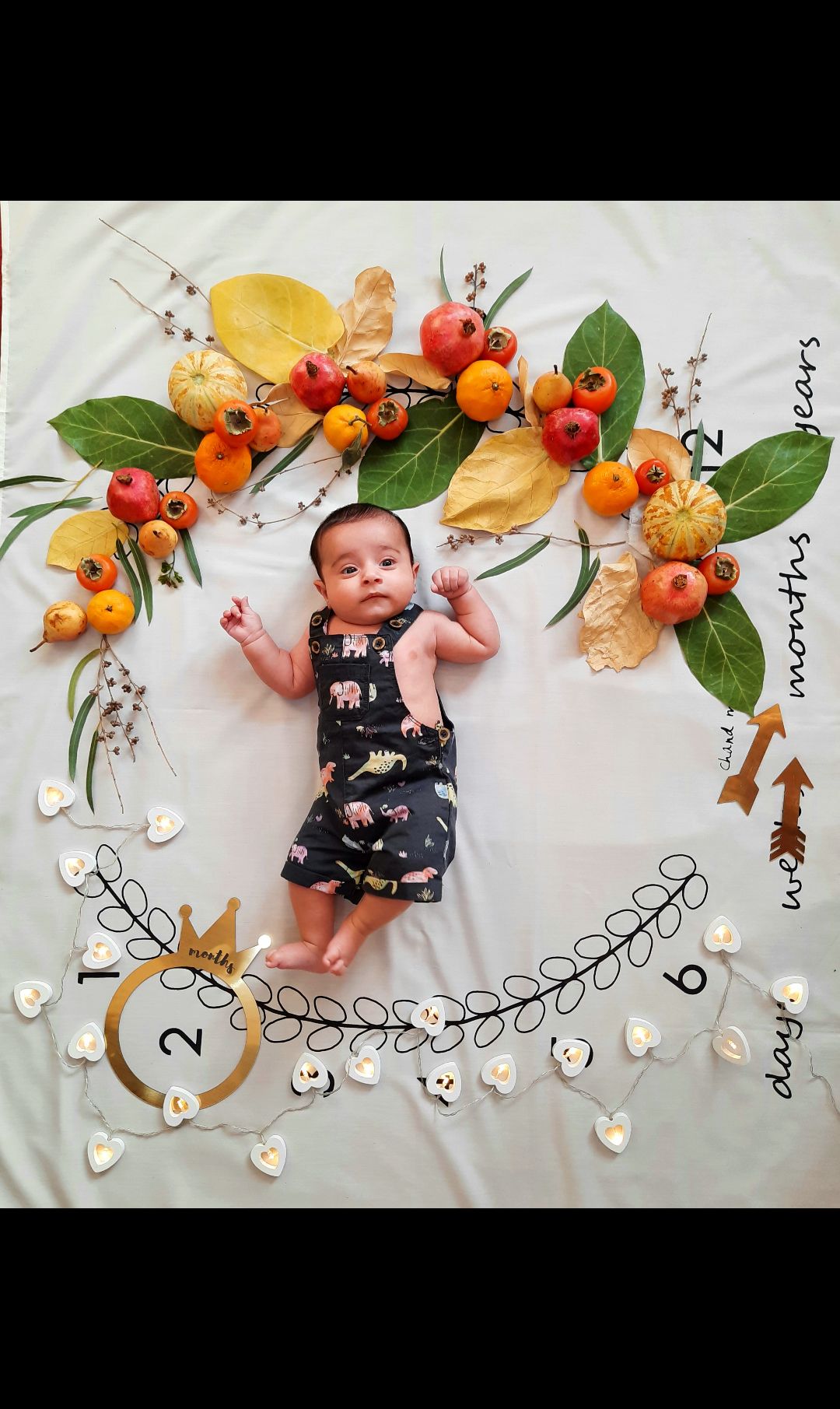 تم عکس پاییزی نوزاد آرسین سیمنی