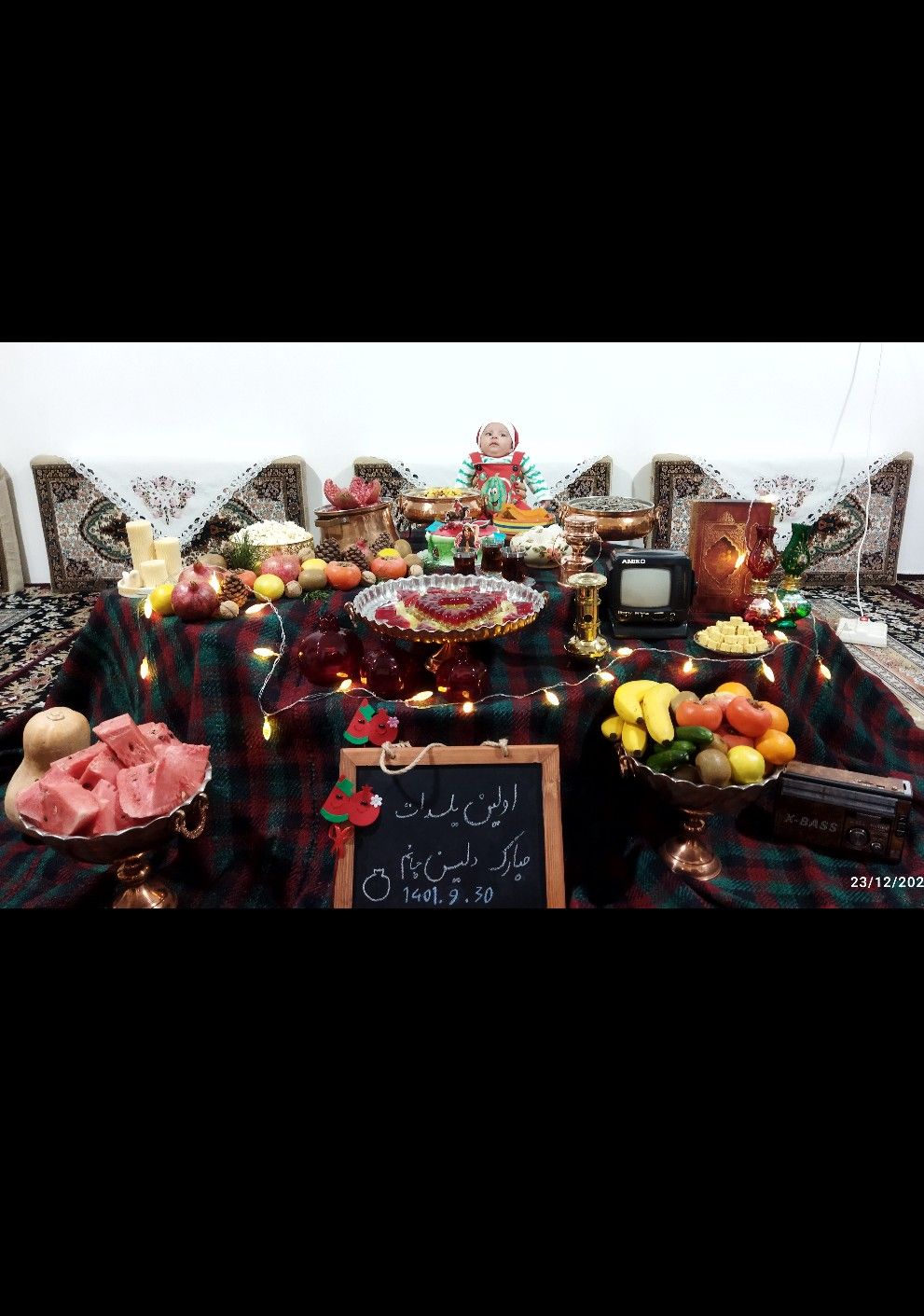 شب یلدا کودک دلین اینانلو