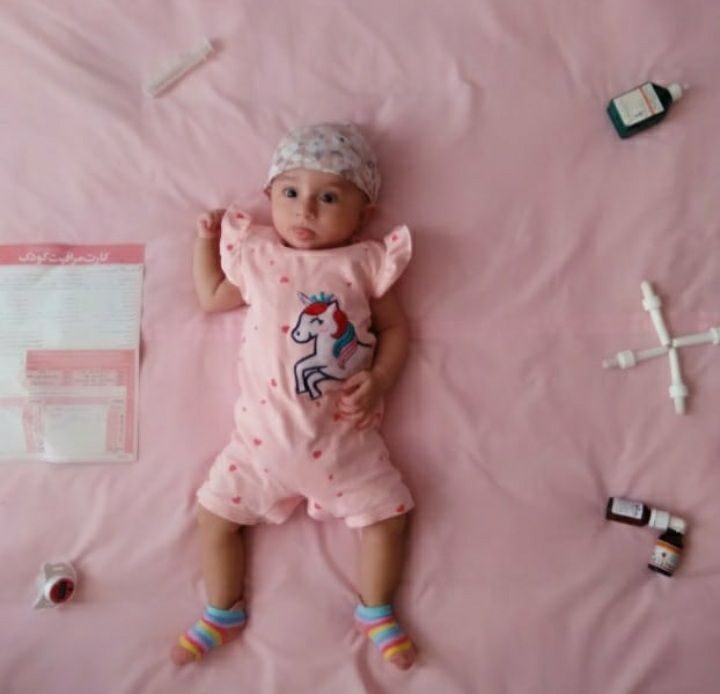 تم عکس پاییزی نوزاد لاوین علیانسب