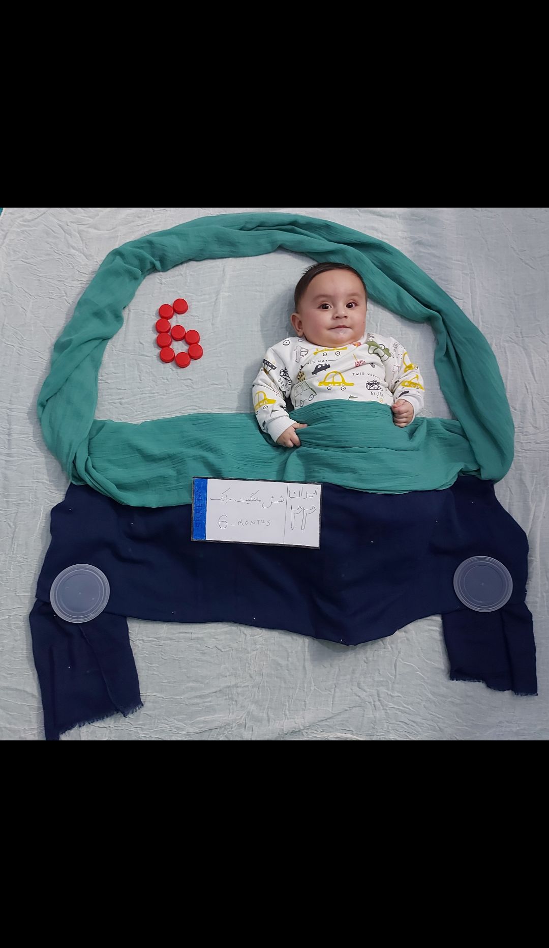 شش ماهگی نوزاد سورنا شیرعلی