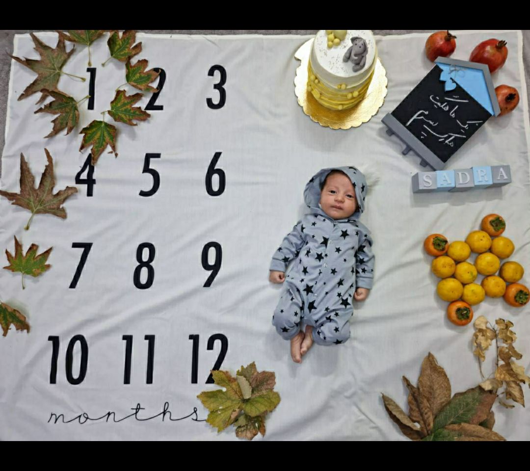 یک-ماهگی صدرا صالحی