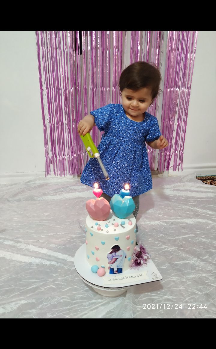 تولد یک سالگی کودک ارغوان