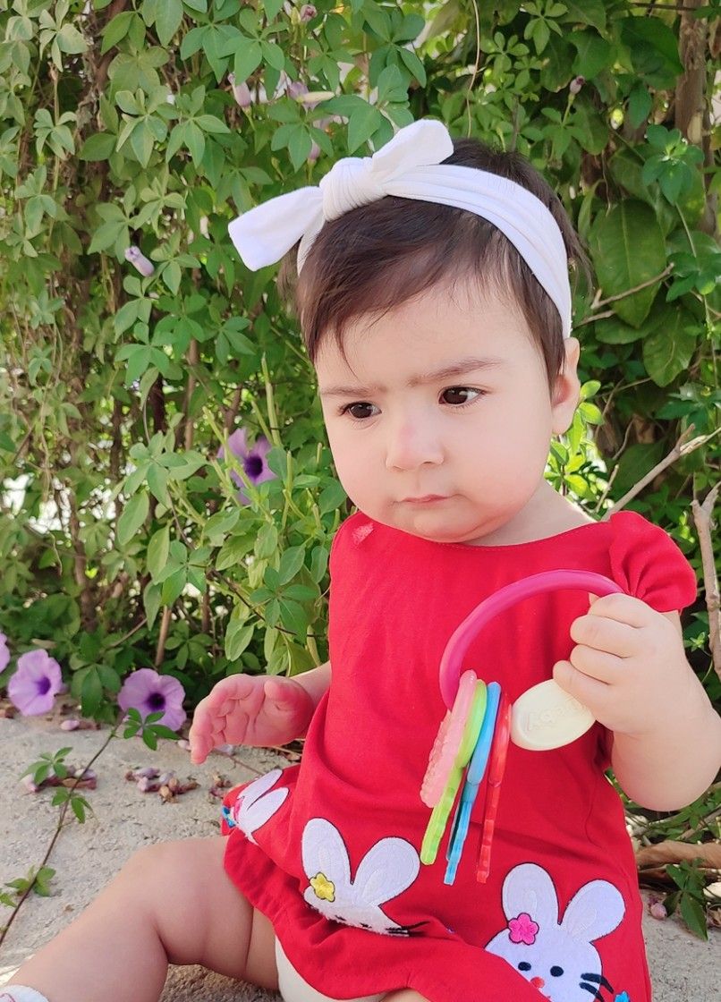 عکس نوزاد دختر هانا مددی