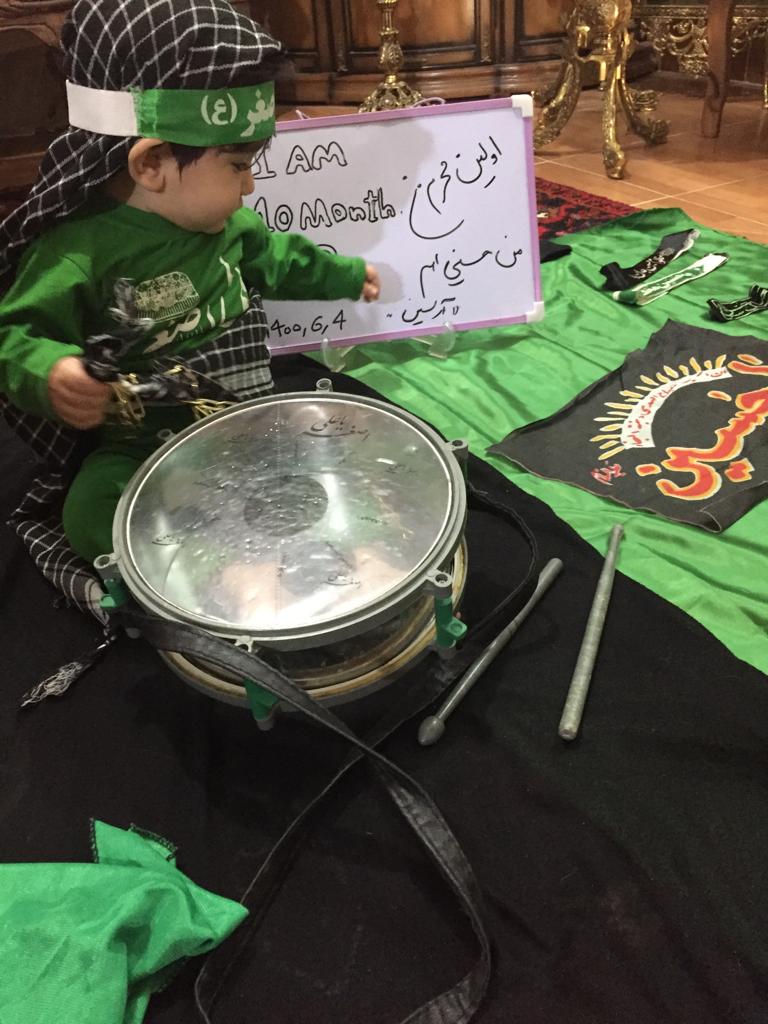 ده ماهگی نوزاد آرسین عبدل همایونی