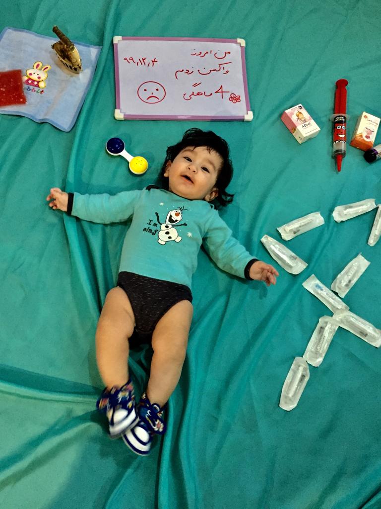 غلتیدن نوزاد آرسین عبدل همایونی