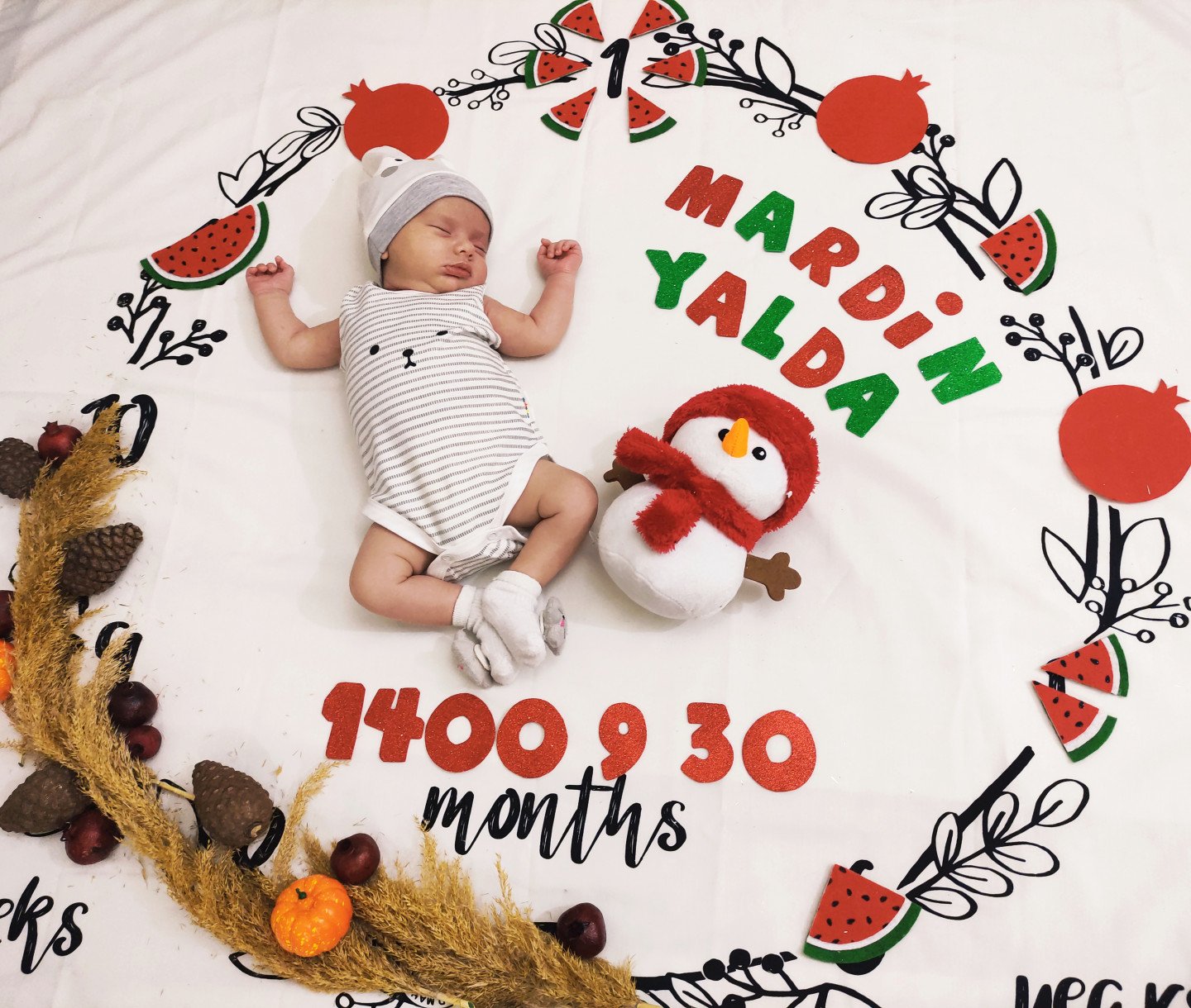 شب یلدا کودک ماردین طاهری