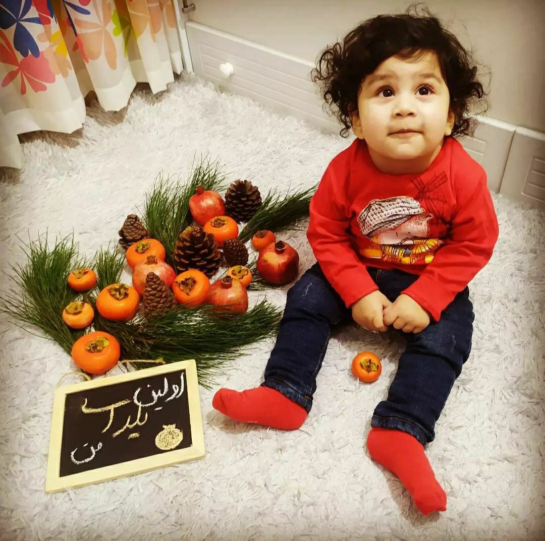 شب یلدا کودک ماهان اکبری
